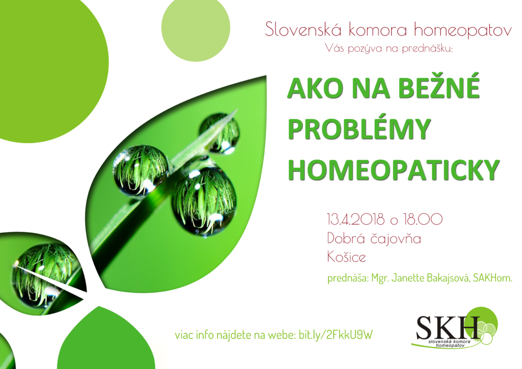Prednáška o homeopatii
